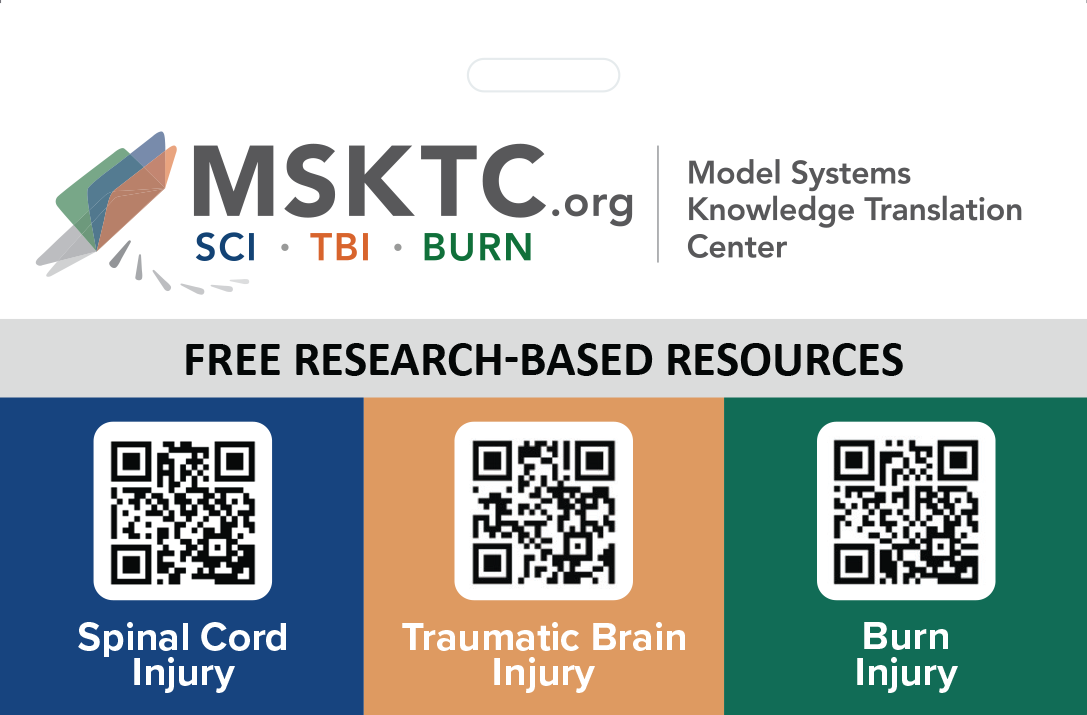 Buddy Badge for SCI, TBI and Burn