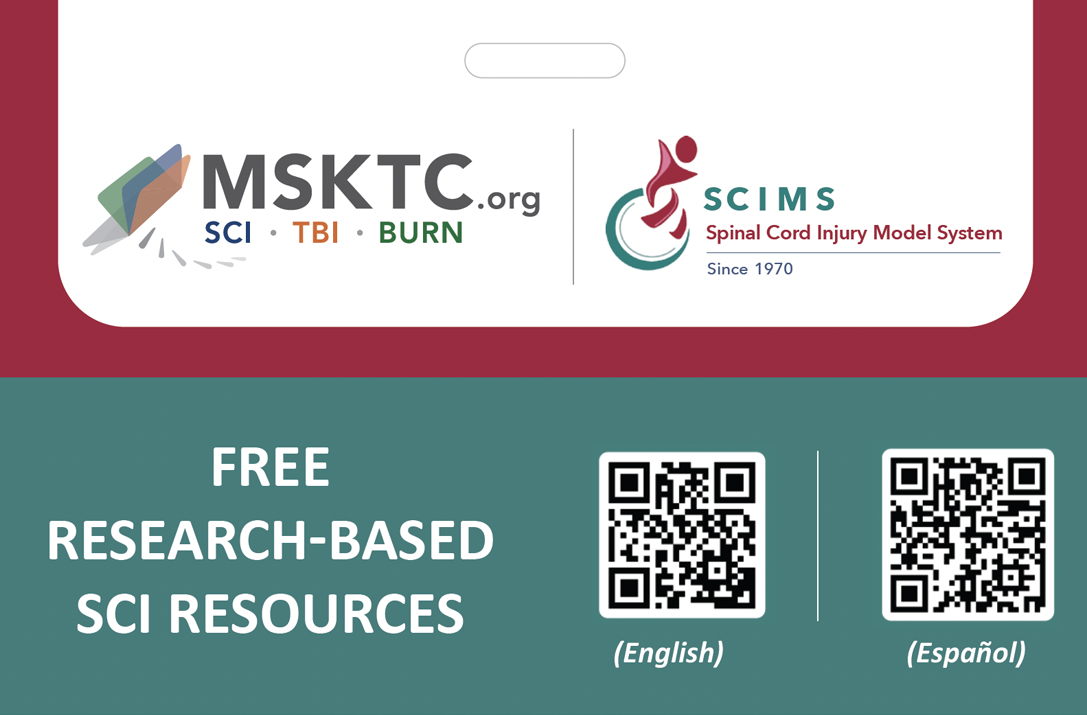 Buddy Badge for SCI, TBI and Burn