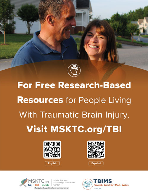 MSKTC Burn Tabletop Poster