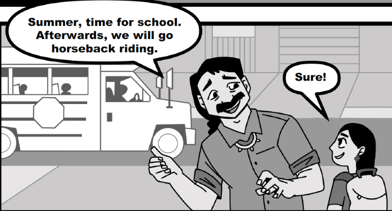 Summer, time for school.