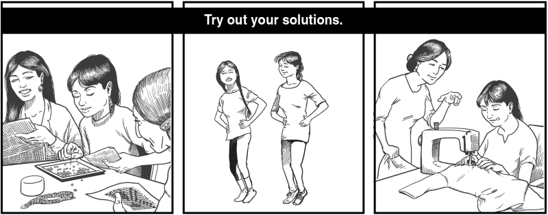 Try out your solutions.