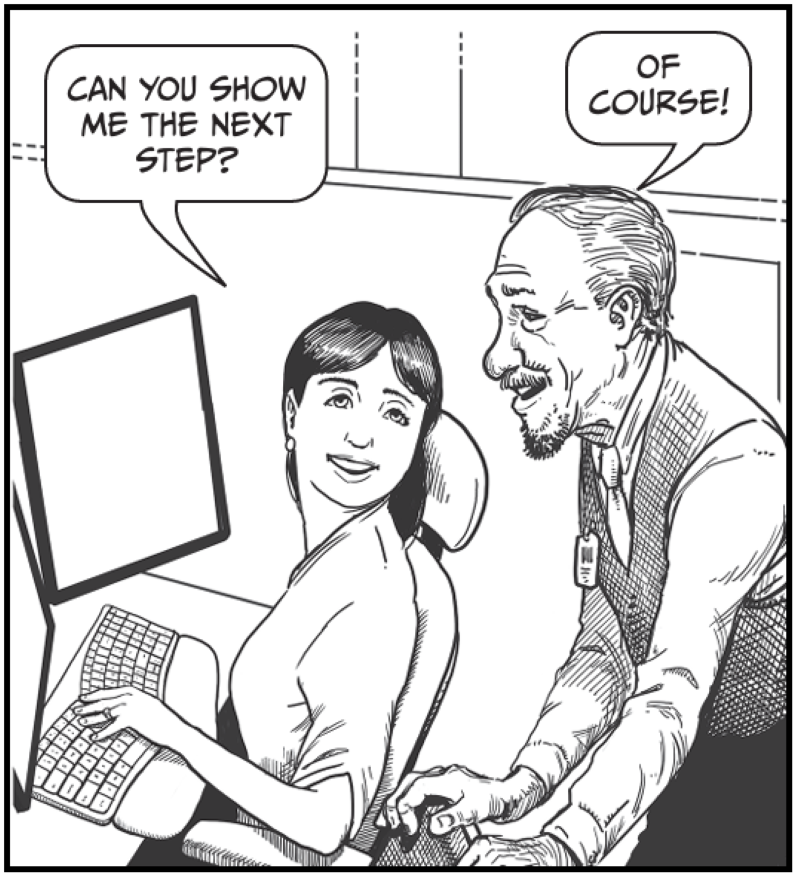 can you sHow me tHe next step?