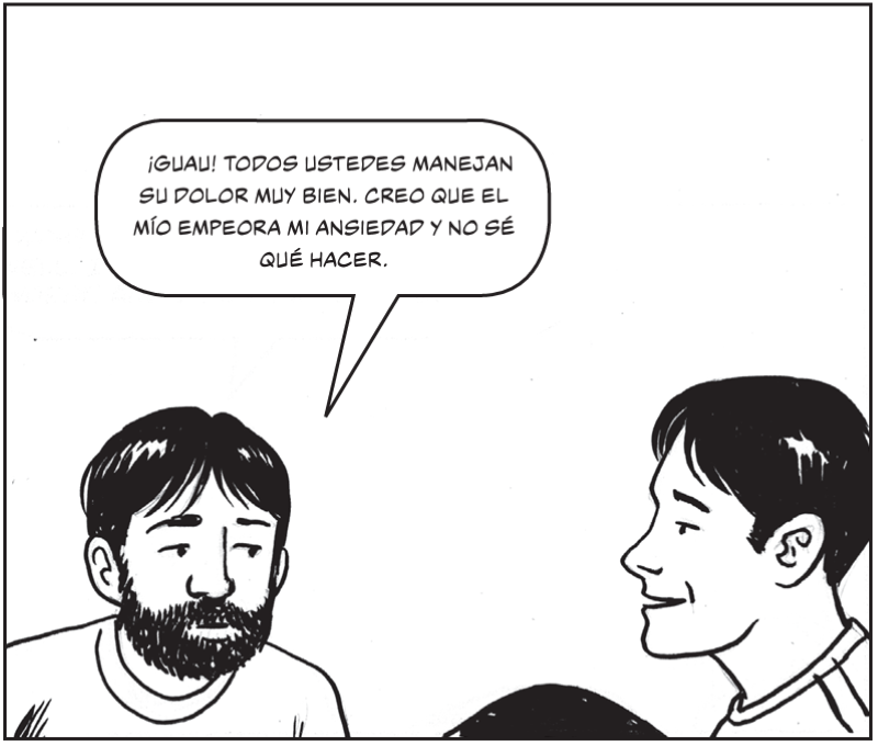 Guau! Todos ustedes manejan su dolor muy bien. Creo que el mío empeora mi ansiedad y no sé qué hacer.