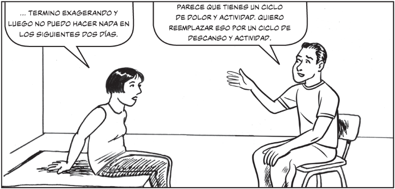 Termino exagerando y  luego no puedo hacer nada en los siguientes dos días.