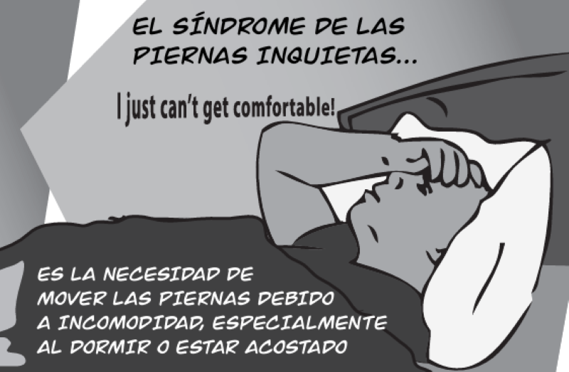 EL SÍNDROME DE LAS PIERNAS INQUIETAS