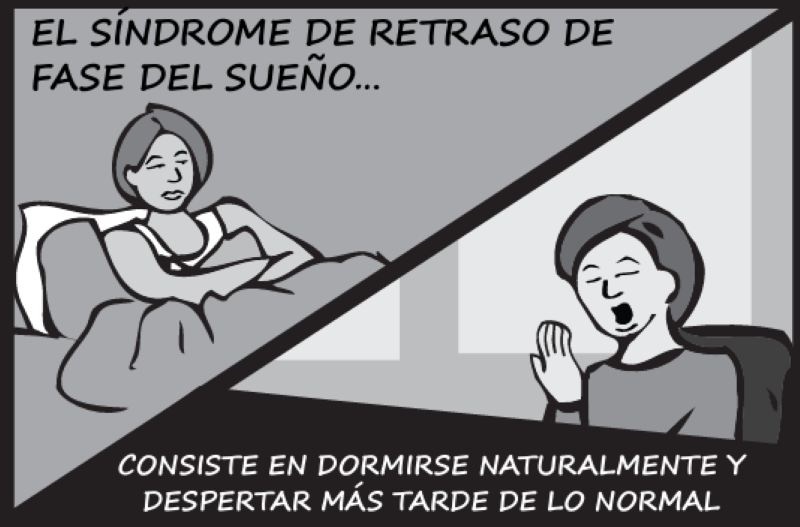 El SÍNDROME DE RETRASO DE FASE DEL SUEÑO