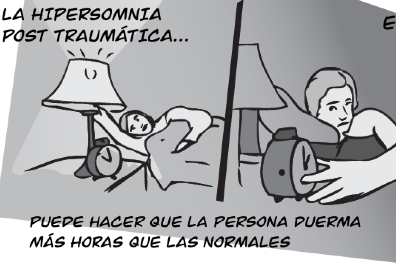 LA HIPERSOMNIA  POST tRAUMÁTICA