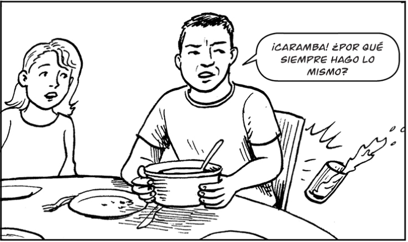 ¡Caramba! ¿Por qué siempre hago lo mismo?