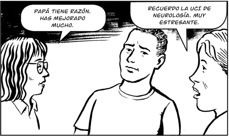Papá tiene razón. Has mejorado mucho.