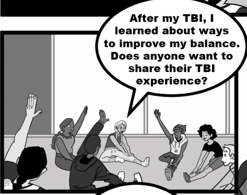 After my TBI, I learned about ways to improve my balance. Does anyone want to share their TBI experience?