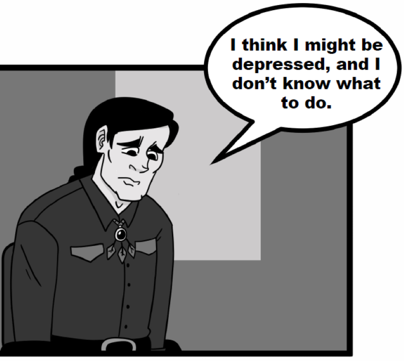 I think I might be depressed, and I don’t know what to do.