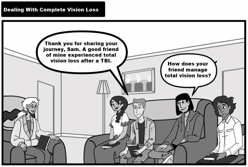 Dealing With Complete Vision Loss 