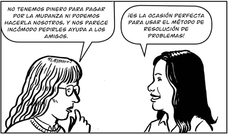 No tenemos dinero para pagar por la mudanza ni podemos hacerla nosotros, y nos parece incómodo pedirles ayuda a los amigos.