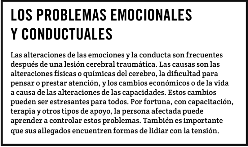 LOS PROBLEMAS EMOCIONALES Y CONDUCTUALES
