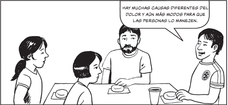 Hay muchas causas diferentes del dolor y aún más modos para que las personas lo manejen.  