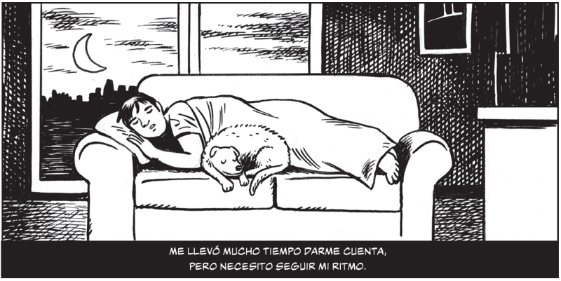 Me llevó mucho tiempo darme cuenta, pero necesito seguir mi ritmo. 