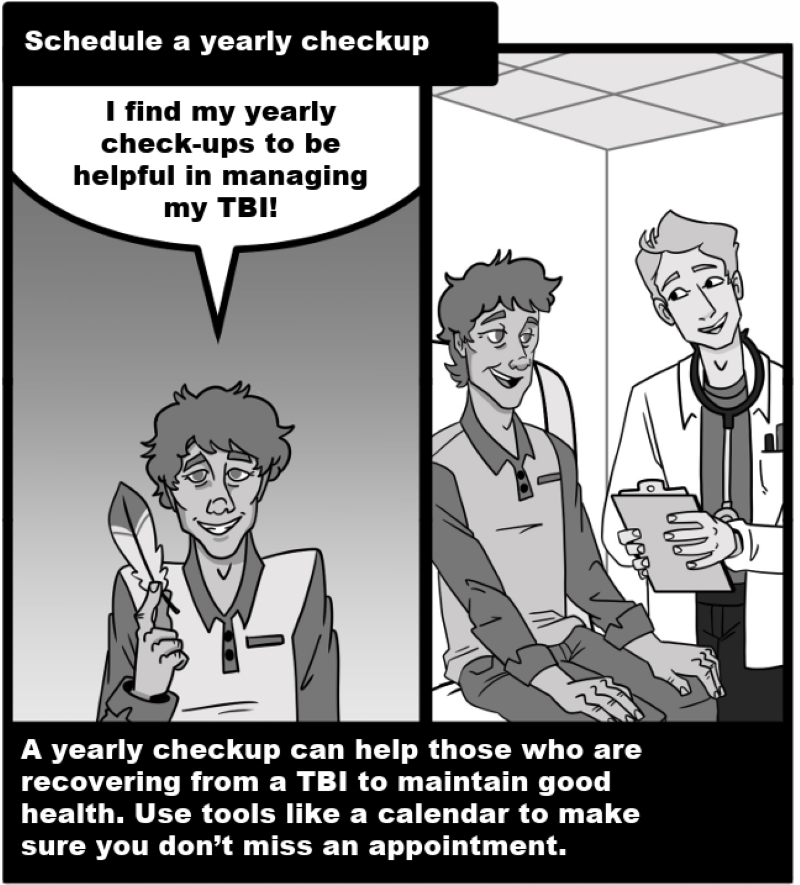 Schedule a yearly checkup