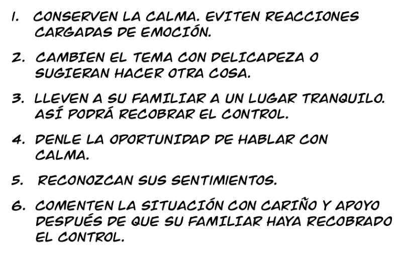 EXCELENTE PREGUNTA. ESTA ES UNA LISTA DE COSAS EN QUE PUEDE AYUDAR LA FAMILIA.