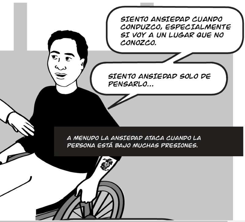 A MENUDO LA ANSIEDAD ATACA CUANDO LA  PERSONA ESTÁ BAJO MUCHAS PRESIONES.
