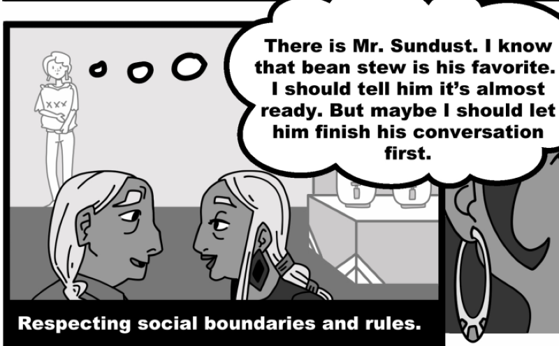 Respecting social boundaries