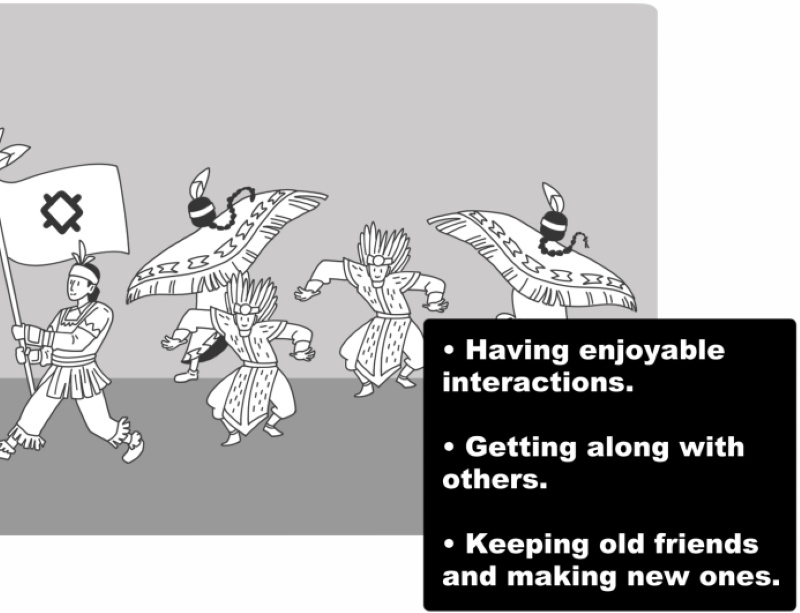 Having enjoyable interactions