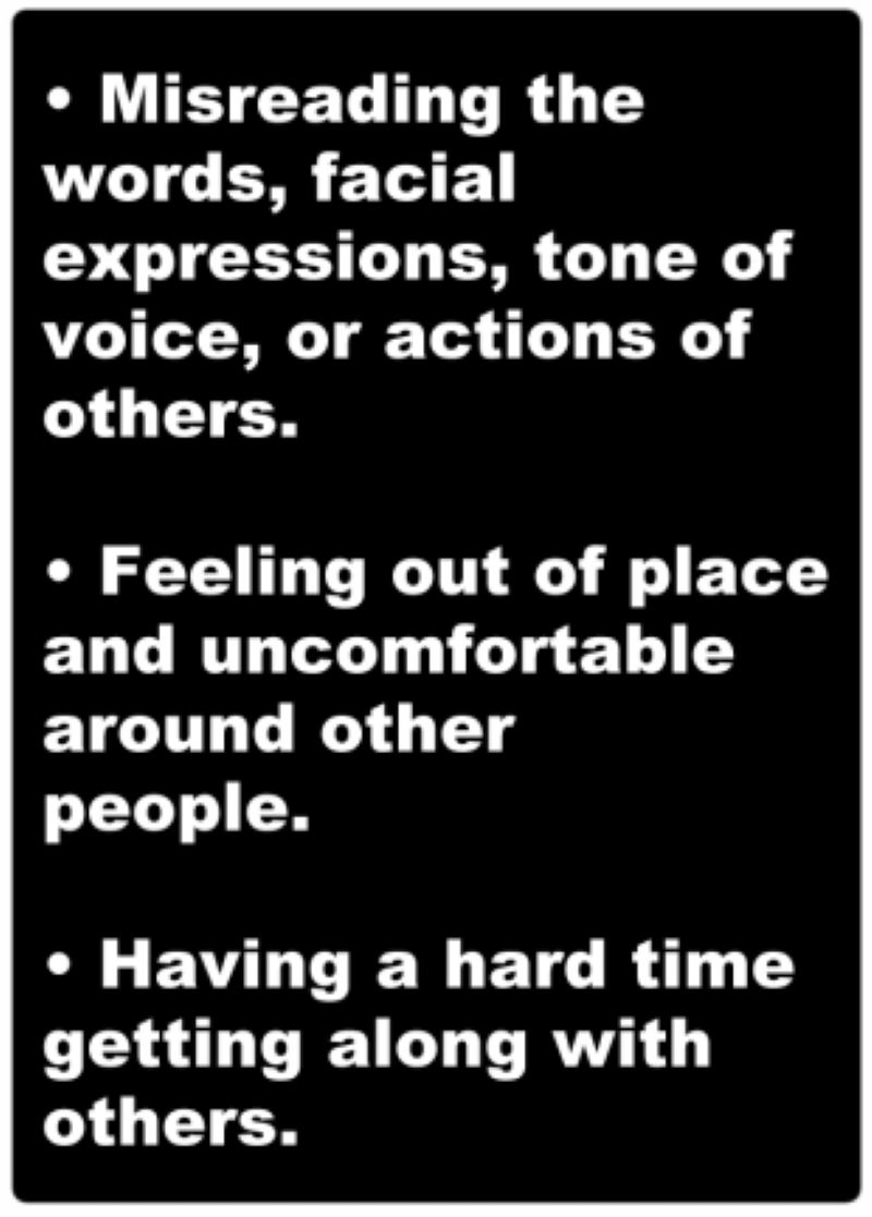 Misreading the words