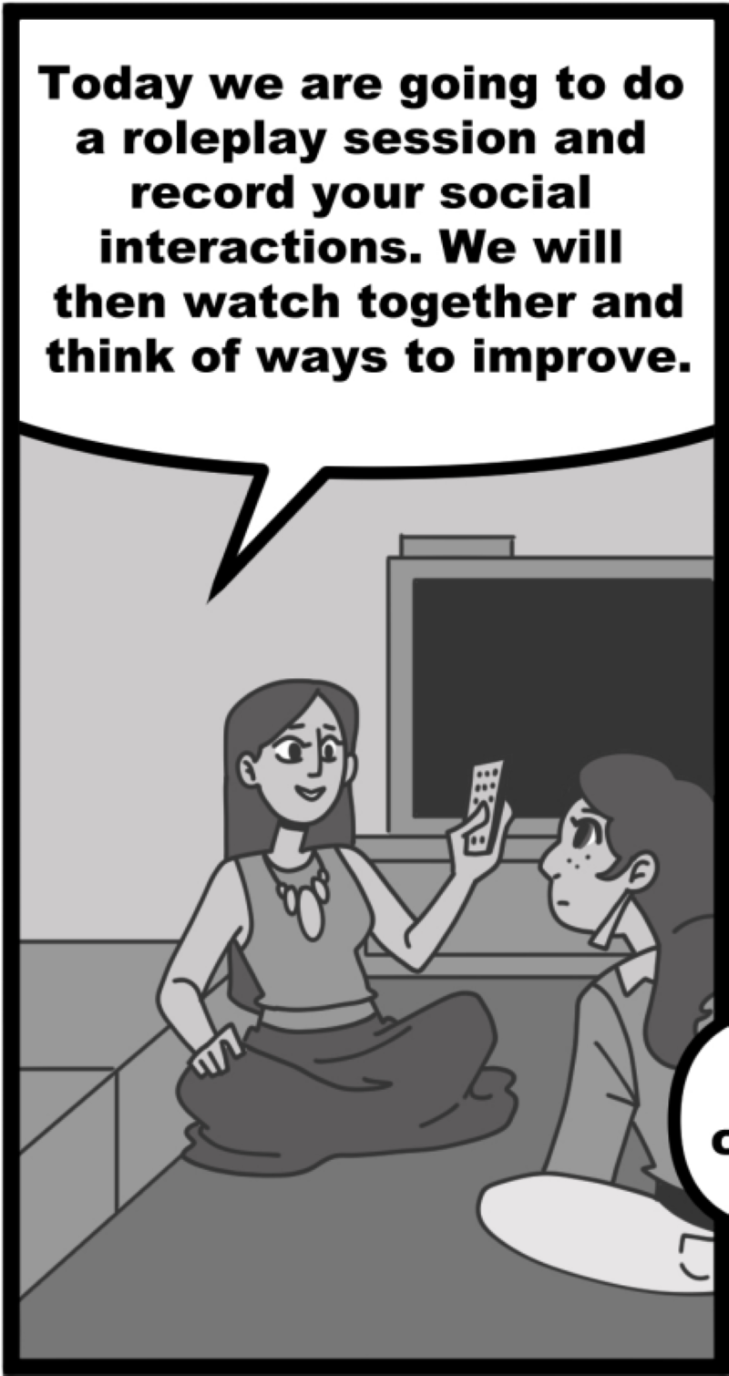 Today we are going to do a roleplay session.
