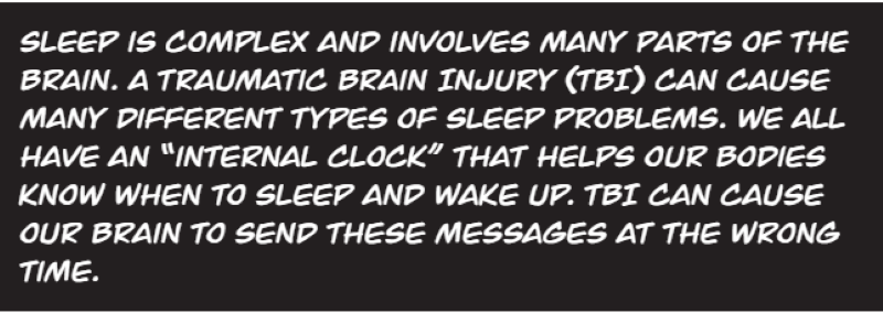 Sleep is complex and involves many parts of the brain.