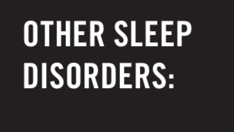 Other Sleep Disorders