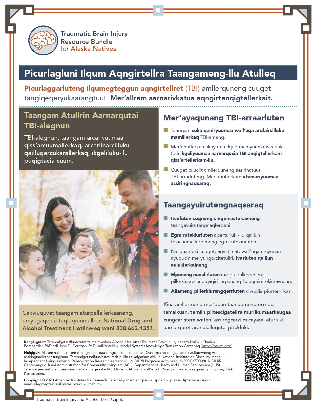 TBI and Alcohol Use Page 1