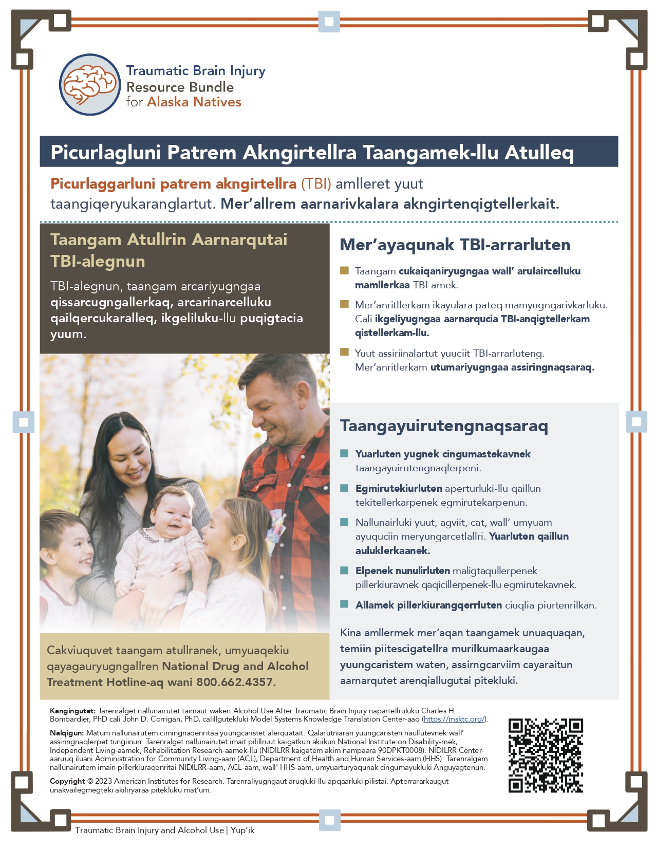 TBI and Alcohol Use Page 1