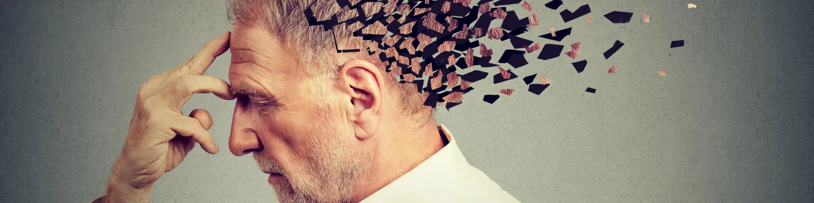Photo of man with illustration of fury over head