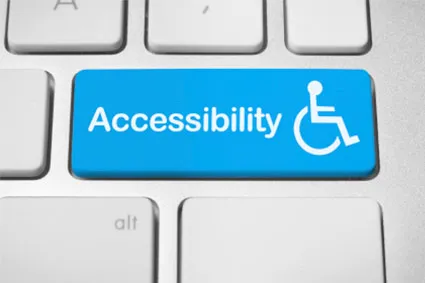 Accessibility keybord button