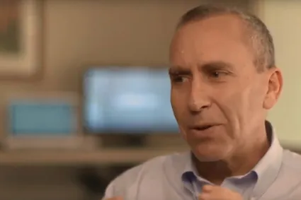 Still image of speaker from video