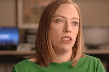 Still image of speaker from video