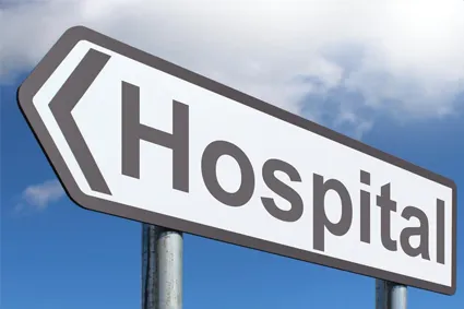 Hospital sign