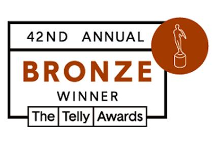 2021 Bronze Telly Award