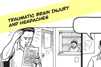 TBI and Headaches Infocomic