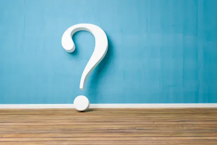 Illustration of question mark
