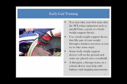 Embedded thumbnail for Gait Training after Spinal Cord Injury