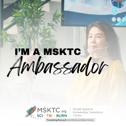 TBI Ambassador sample post