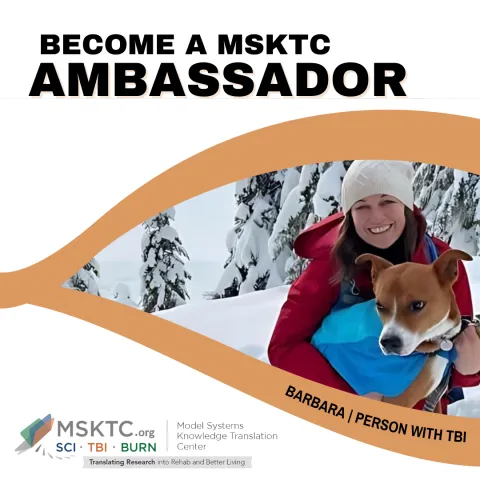 TBI Ambassador sample post Barbara