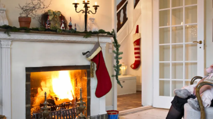 Glass Fireplace 